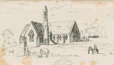 Walton-on-the-Hill Church [New]: lithograph, nd [c.1840] by Unbekannt