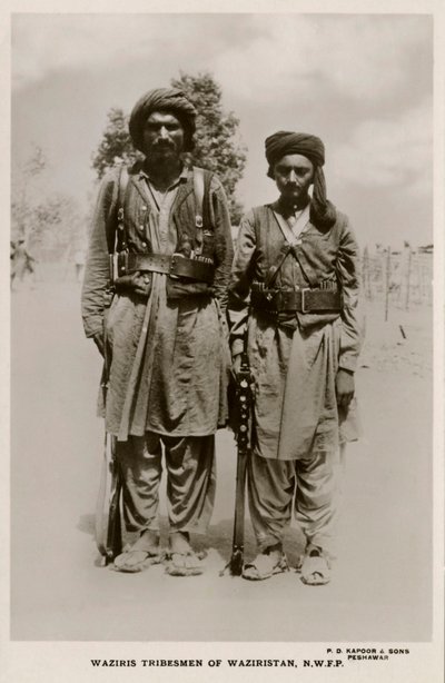 Waziris tribesmen of Waziristan, N.W.F.P. by Unbekannter Künstler