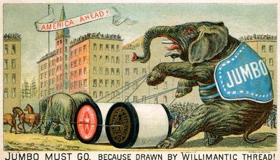 Willimantic Thread - late 19th century advertisement by Unbekannter Künstler