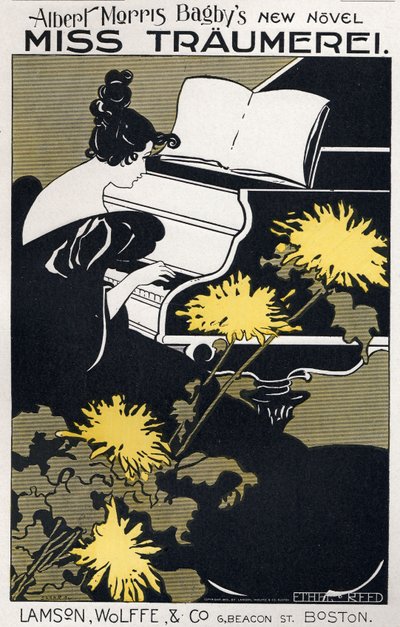 Woman at the Piano by Unbekannter Künstler