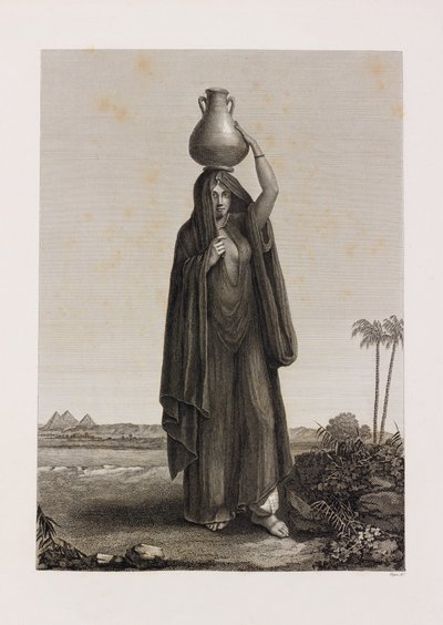 Woman Carrying a Jug by Unbekannt