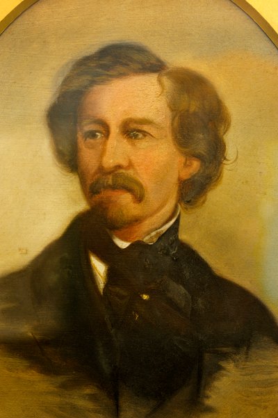 Young Dickens Portrait by Unbekannter Künstler