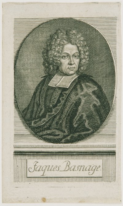 The Historian Jacques Basnage de Beauval by Unbekannter Stecher