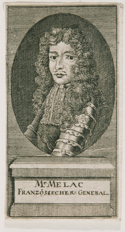 General Ezéchiel du Mas Comte de Mélac by Unbekannter Stecher