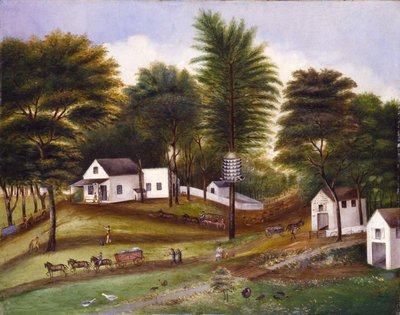 Landscape (possibly of Staten Island, New York) by Unidentified