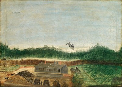 Landscape with Scorpion and Bird by Unidentified