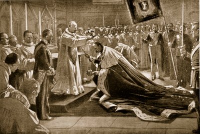 Coronation of King Haakon by Unknown