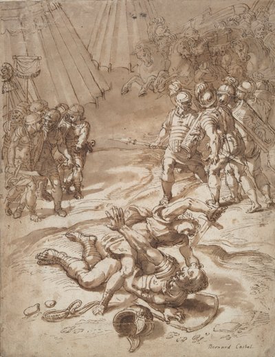 David Killing Goliath by Unknown
