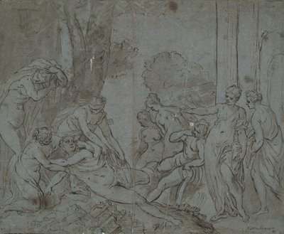 Diana and Callisto by Unknown