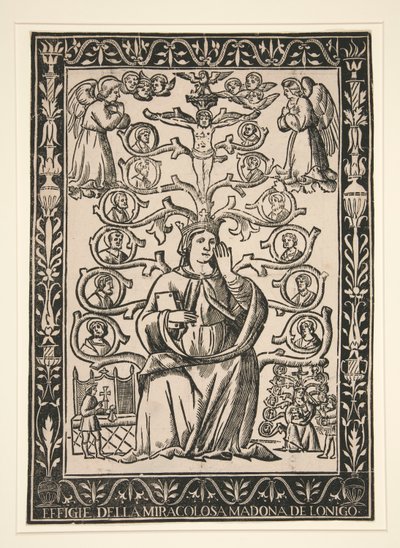Effigy of the Miraculous Madonna of Lonigo by Unknown