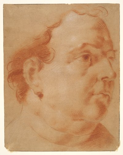 Head of a Man by Unknown