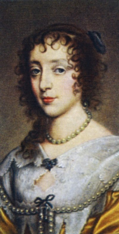 Henrietta Maria of France by Unknown