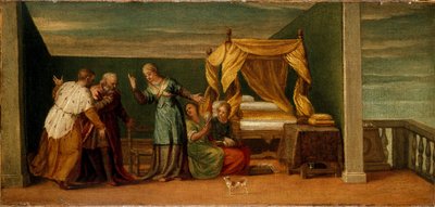 Judith Receiving the Ancients of Bethulia by Unknown
