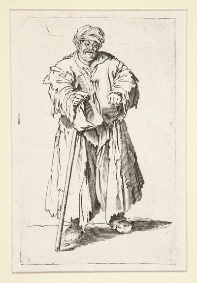 The Obese Beggar with Downcast Eyes by Unknown
