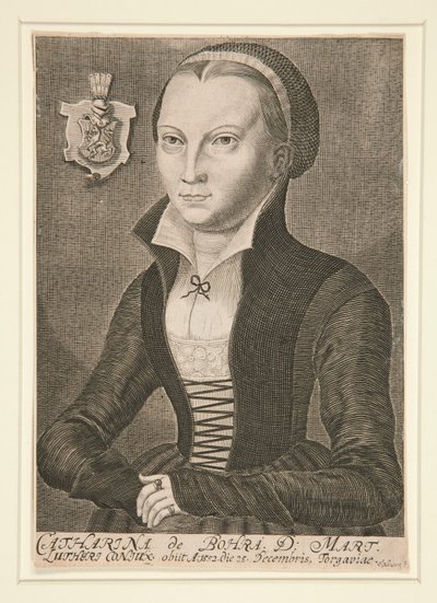 Portrait of Catharina de Bohra D: Mart by Unknown