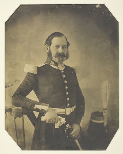 Portrait of a French Military Officer by Unknown