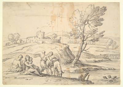 Rest on the Flight into Egypt by Unknown