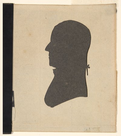 Silhouette - Gov. Trumbull (Brother of Col. Trumbull) by Unknown