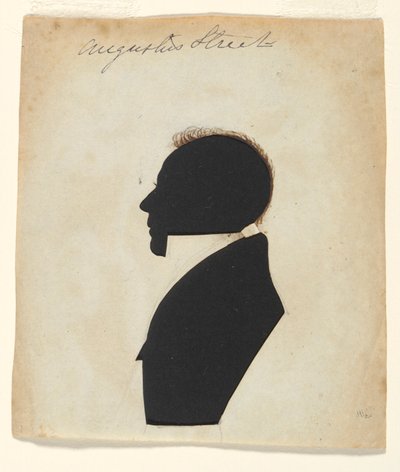 Silhouette - Man (Augustus Street) by Unknown