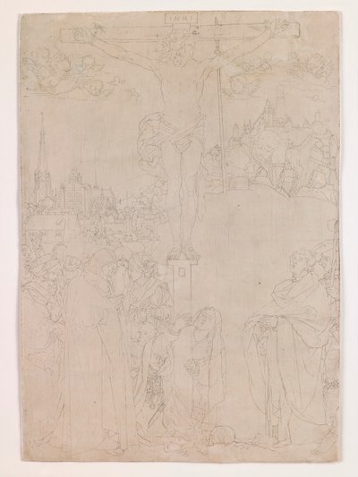 The Large Crucifixion by Unknown