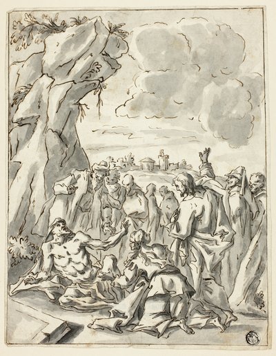 The Raising of Lazarus by Unknown