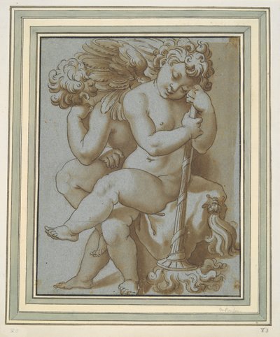 Two Genii by Unknown