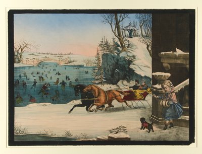 Untitled (Winter Scene) by Unknown