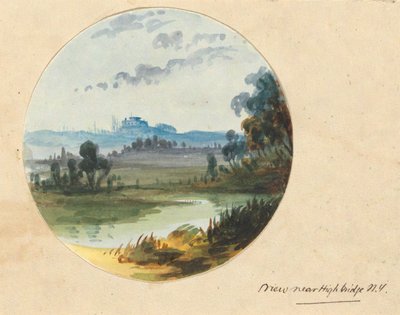 View Near High Bridge, New York by Unknown