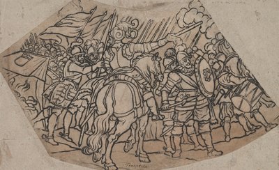 Warriors on Horseback by Unknown