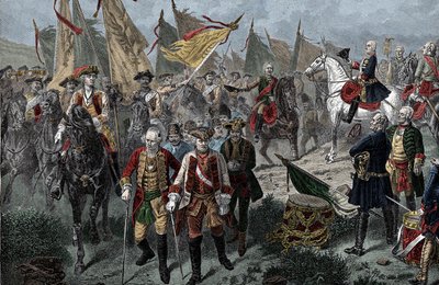 After the Battle of Hohenfriedberg by Unknown artist