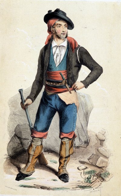 Andalusian Smuggler (Costume) by Unknown artist