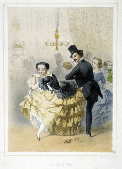 Ball: Valentino, around 1860 by Unknown artist