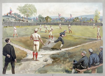 Baseball Game by Unknown artist