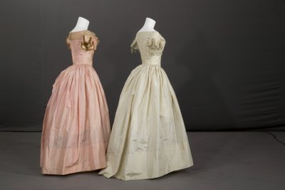 Bridesmaid dress and flower girl dress by Unknown artist