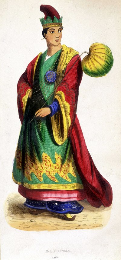 Burmese noble by Unknown artist