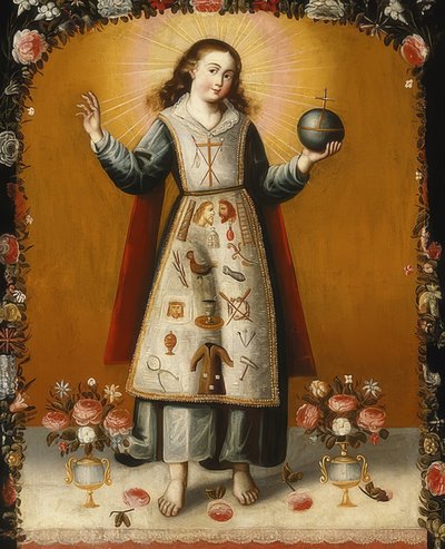 Christ Child with the Symbols of the Passion by Unknown