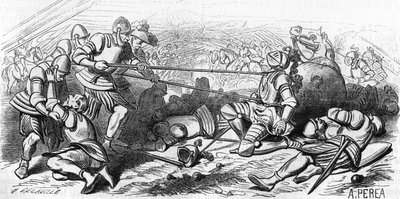 Death of Admiral Bonnivet by Unknown artist