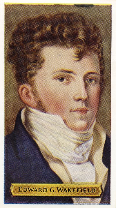 Edward Gibbon Wakefield - English Diplomat by Unknown artist