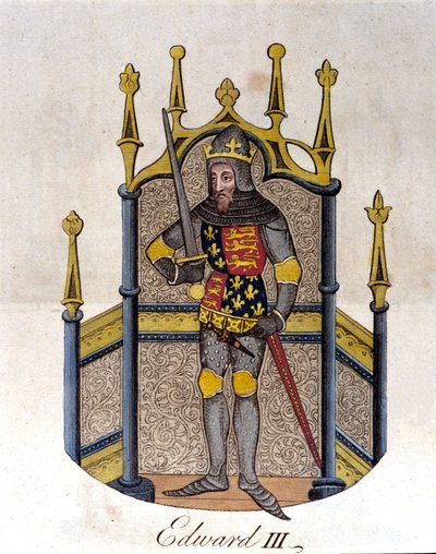 Edward III King of England (1312-1377) by Unknown artist