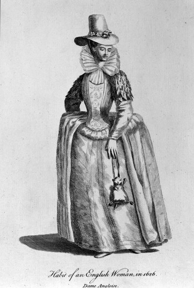 English Woman of 1626 by Unknown artist