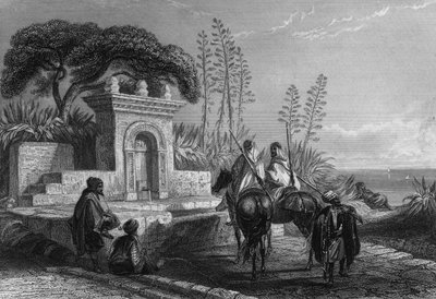 Fountain near Algiers by Unknown artist