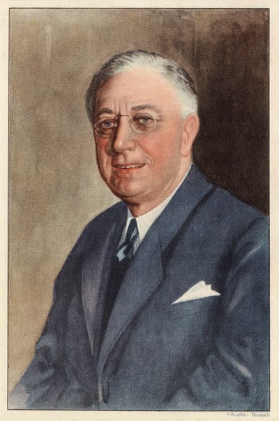 Franklin D. Roosevelt (illustration) by Unknown artist