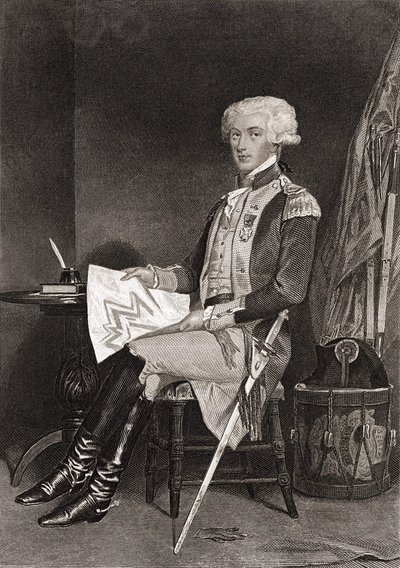 General La Fayette (Lafayette) (1757-1834) by Unknown artist