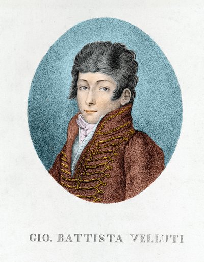 Giovanni Battista Velluti (1781-1861), last opera castrato by Unknown artist