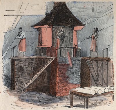 Glass Manufacturing by Unknown artist