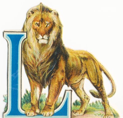 L: Lion by Unknown artist