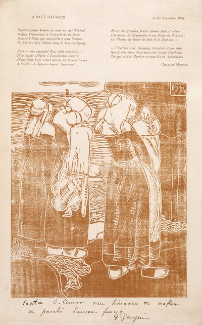 The Breton Women by Unknown artist