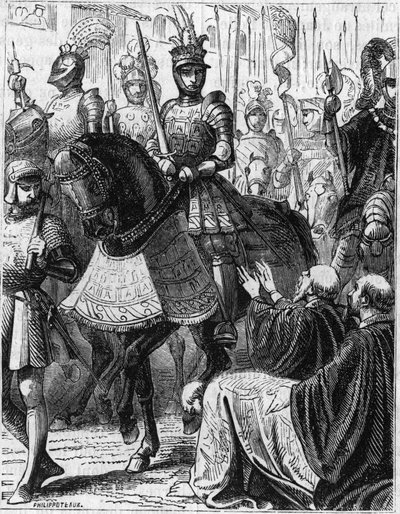 Louis XII entering Genoa by Unknown artist