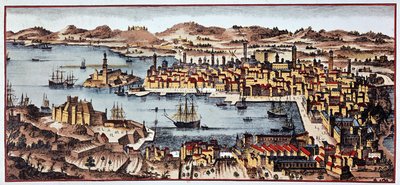 Marseille in 1680 by Unknown artist