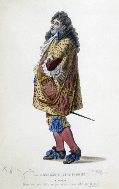 Mr. Jourdain in Molière